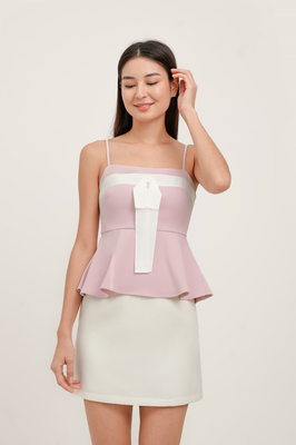 Wish Bow Peplum Top