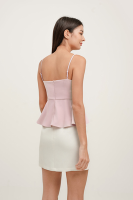 Wish Bow Peplum Top