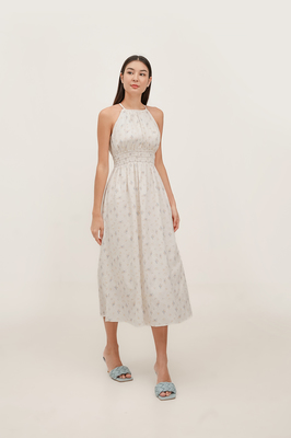 Verdance Padded Midaxi Dress