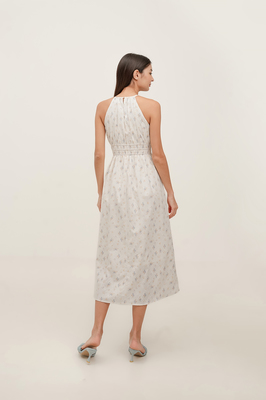 Verdance Padded Midaxi Dress