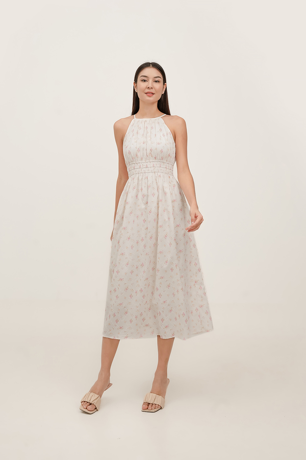 Verdance Padded Midaxi Dress