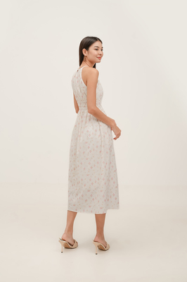 Verdance Padded Midaxi Dress