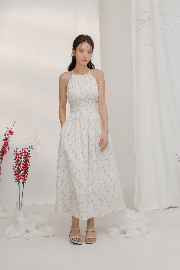 Verdance Padded Midaxi Dress