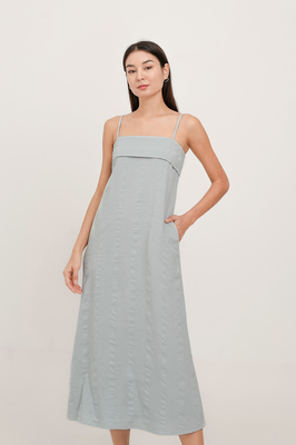 Venetia Textured Column Maxi Dress