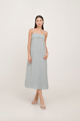 Venetia Textured Column Maxi Dress