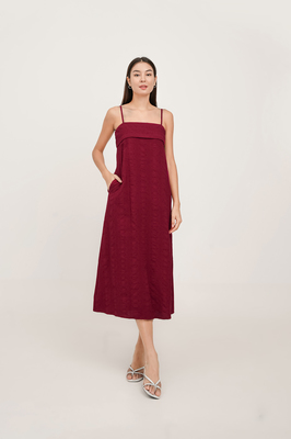 Venetia Textured Column Maxi Dress