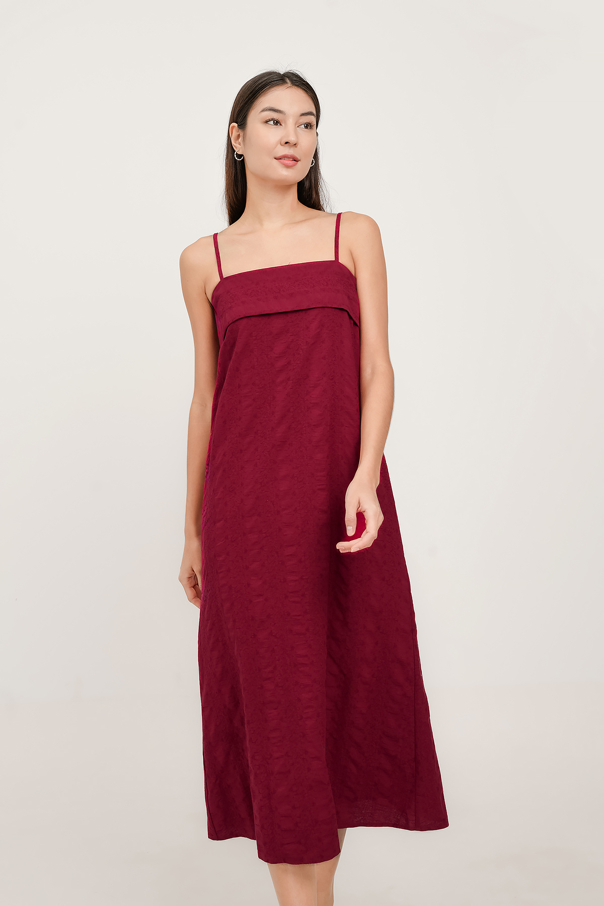 Fayth • Venetia Textured Column Maxi Dress