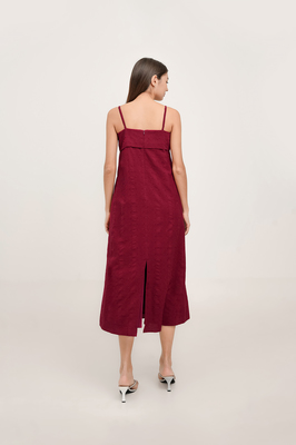 Venetia Textured Column Maxi Dress