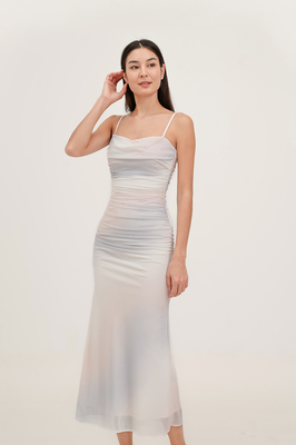 Daydream Padded Mesh Maxi Dress