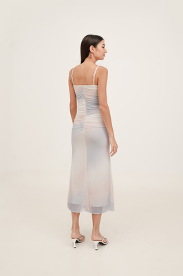 Daydream Padded Mesh Maxi Dress