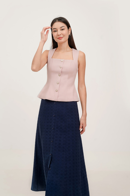 Samie Broderie Maxi Skirt