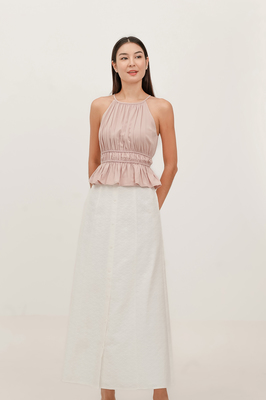 Samie Broderie Maxi Skirt