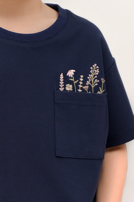 BOYS Cedar Embroidered Tee