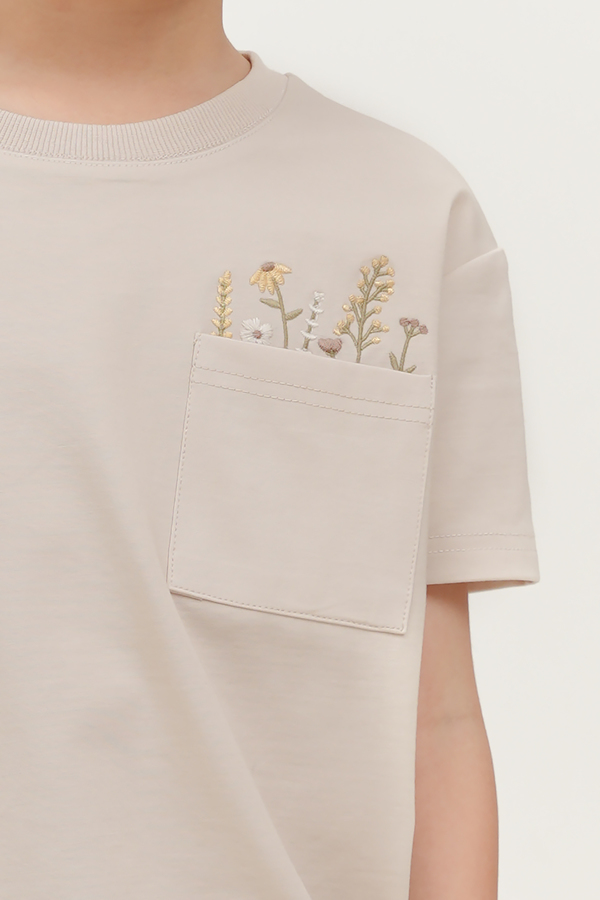 BOYS Cedar Embroidered Tee