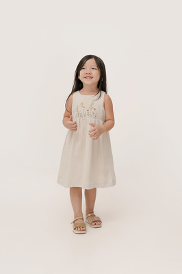 KIDS Cedar Embroidered Babydoll Dress