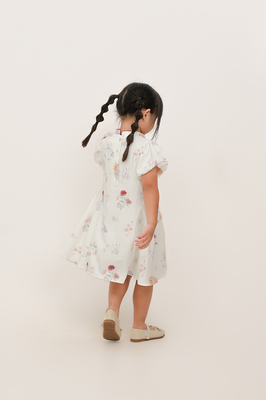 KIDS Luna Floral Cheongsam