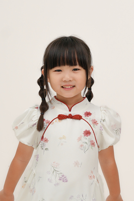 KIDS Luna Floral Cheongsam