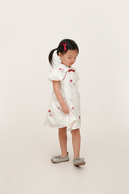 KIDS Luna Floral Cheongsam