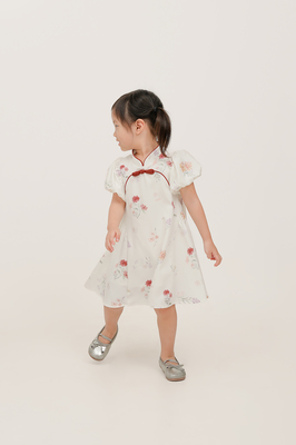 KIDS Luna Floral Cheongsam