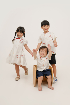 KIDS Luna Floral Cheongsam