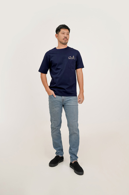 MENS Cedar Embroidered Pocket Tee