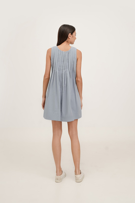 Tayler Reversible Pleated Dress