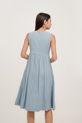 Vernelle Sweetheart Midi Dress