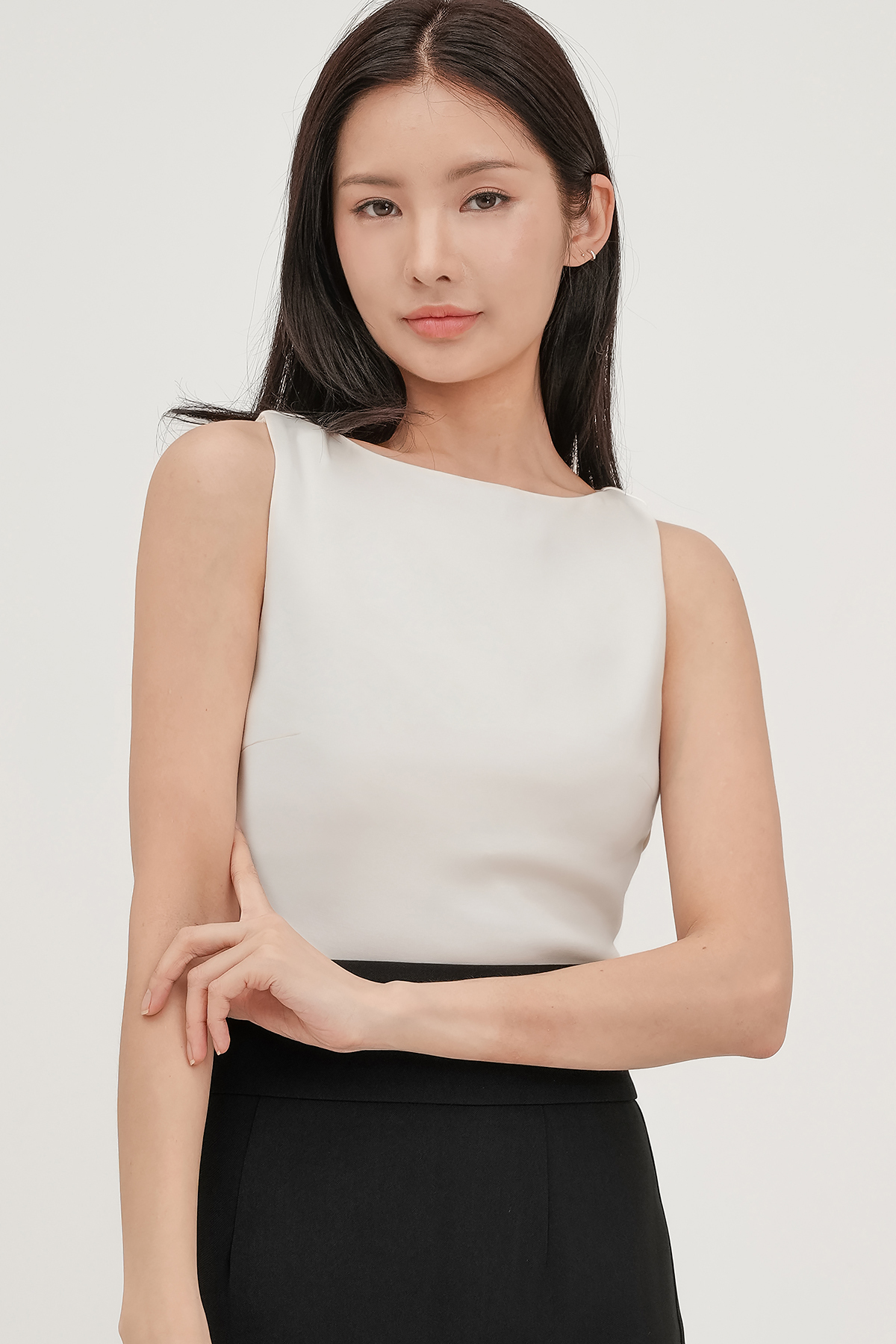 Fayth • Shea Boat Neck Padded Top