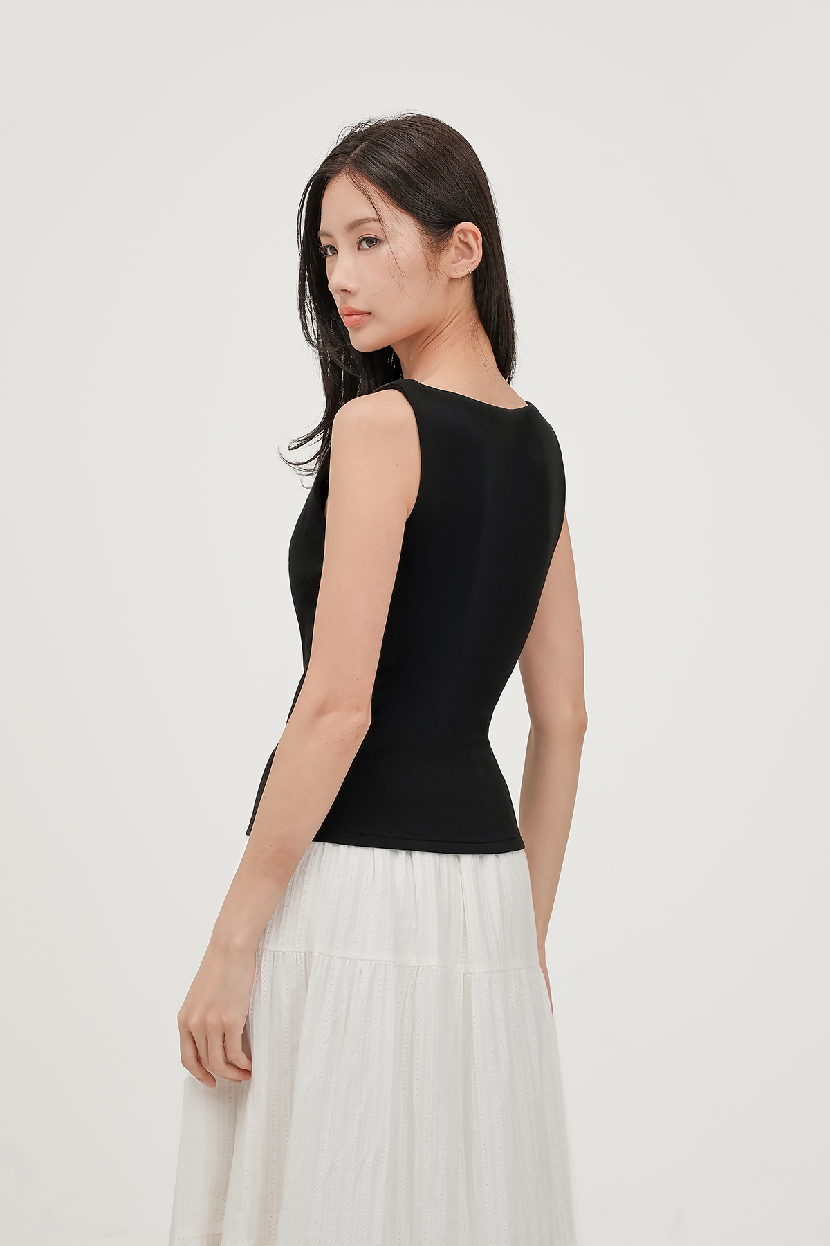 Fayth • Shea Boat Neck Padded Top