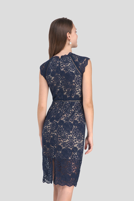 Primrose Oriental Lace Midi Dress