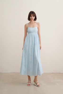 Serynne Cross Back Maxi Dress