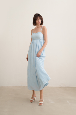 Serynne Cross Back Maxi Dress