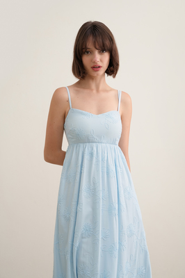 Serynne Cross Back Maxi Dress