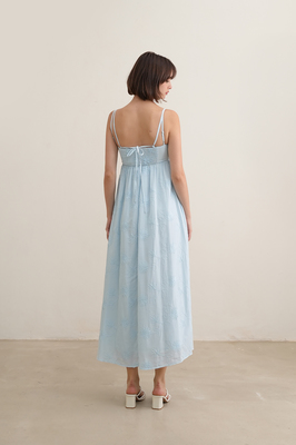 Serynne Cross Back Maxi Dress