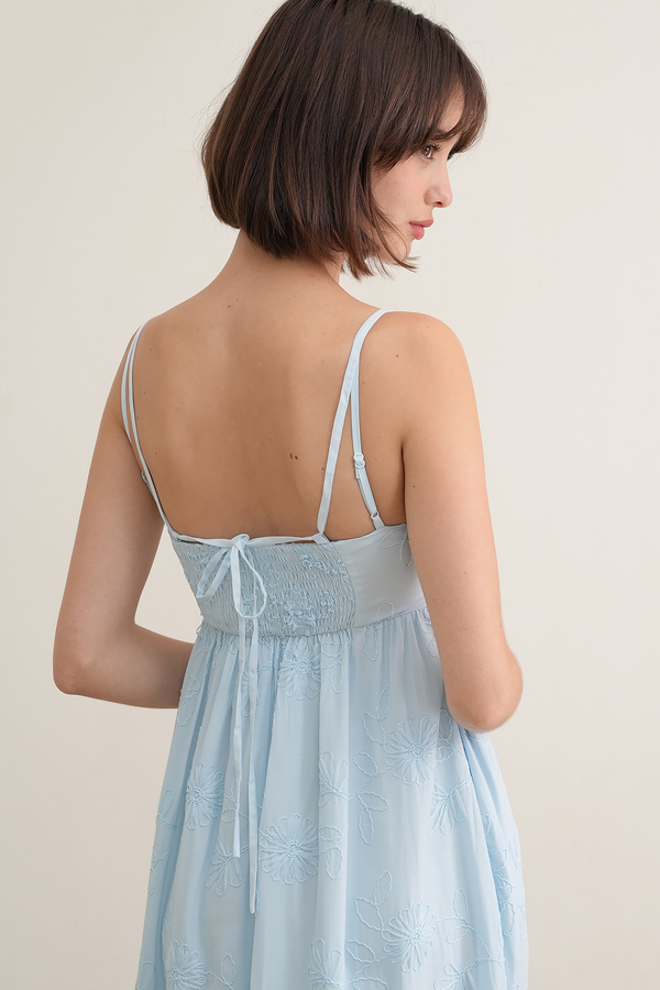 Serynne Cross Back Maxi Dress