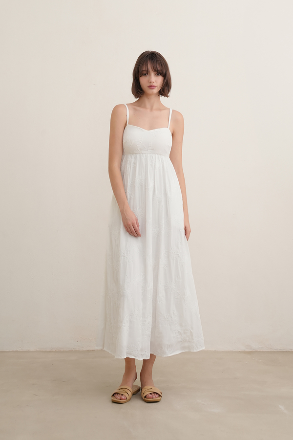 Serynne Cross Back Maxi Dress
