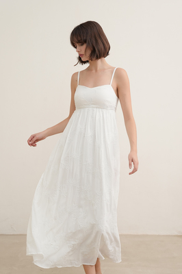Serynne Cross Back Maxi Dress
