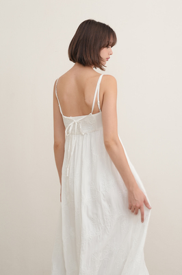 Serynne Cross Back Maxi Dress