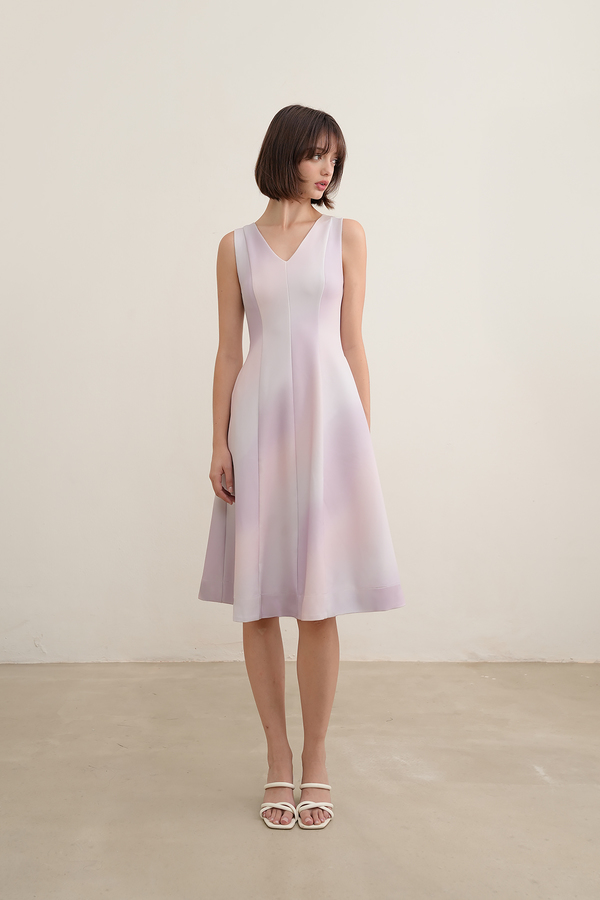 Daydream Panelled Midi Dress