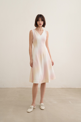 Daydream Panelled Midi Dress