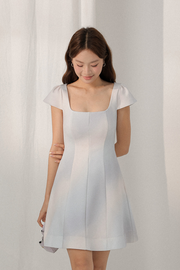Daydream Padded Panelled Sleeve Dress