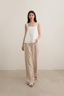 Melody Broderie Swing Top