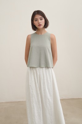 Fallon Open Back Top
