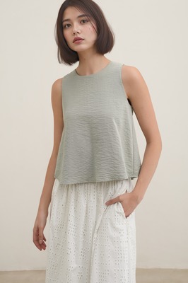 Fallon Open Back Top