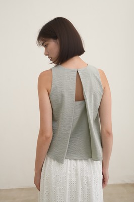 Fallon Open Back Top