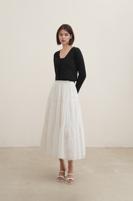 Felicity Ribbon Crop Cardigan
