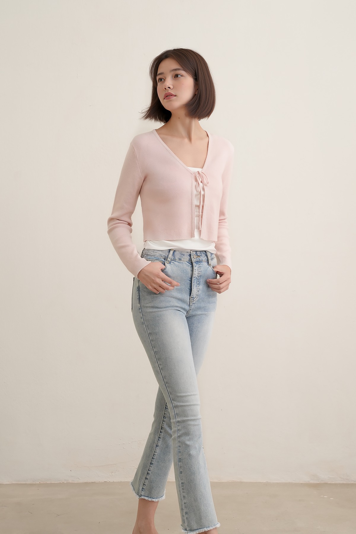Fayth • Felicity Ribbon Knit Cardigan