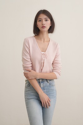 Felicity Ribbon Crop Cardigan