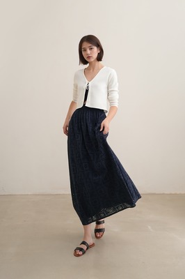 Felicity Ribbon Crop Cardigan