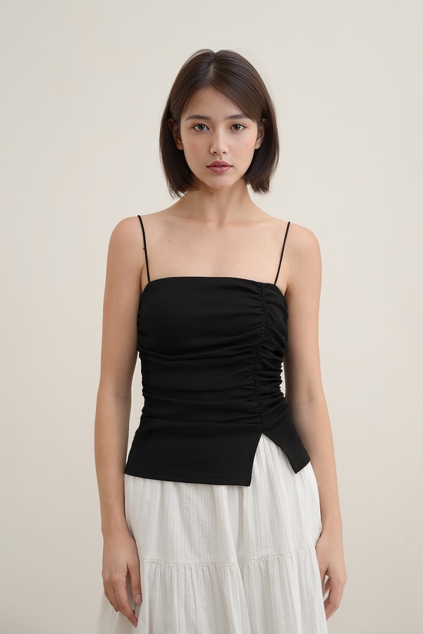 Kiko Padded Slit Top